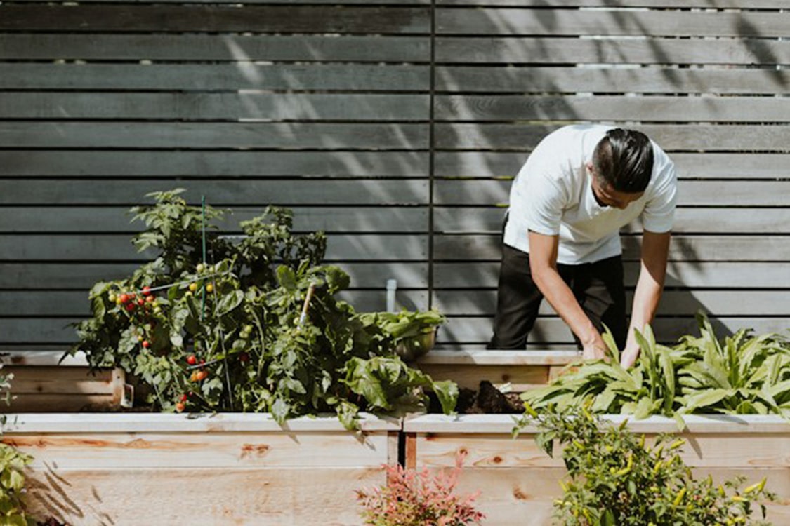 Gartenarbeit